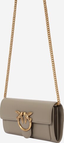 PINKO Clutch 'LOVE ONE' in Beige