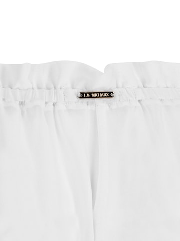 La Michaux Loosefit Bügelfaltenhose 'SOFIA' in Weiß