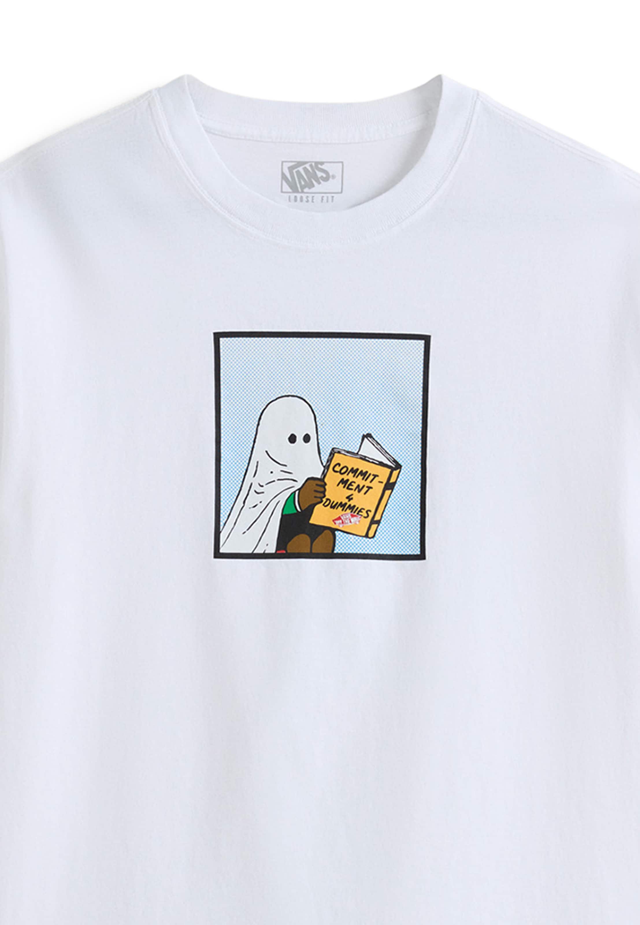 VANS T-shirt i vit