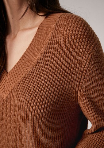 COMMA Knit dress in Brown