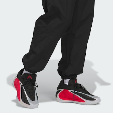 Effilé Pantalon de sport 'Anthony Edwards Foundation' ADIDAS PERFORMANCE en noir