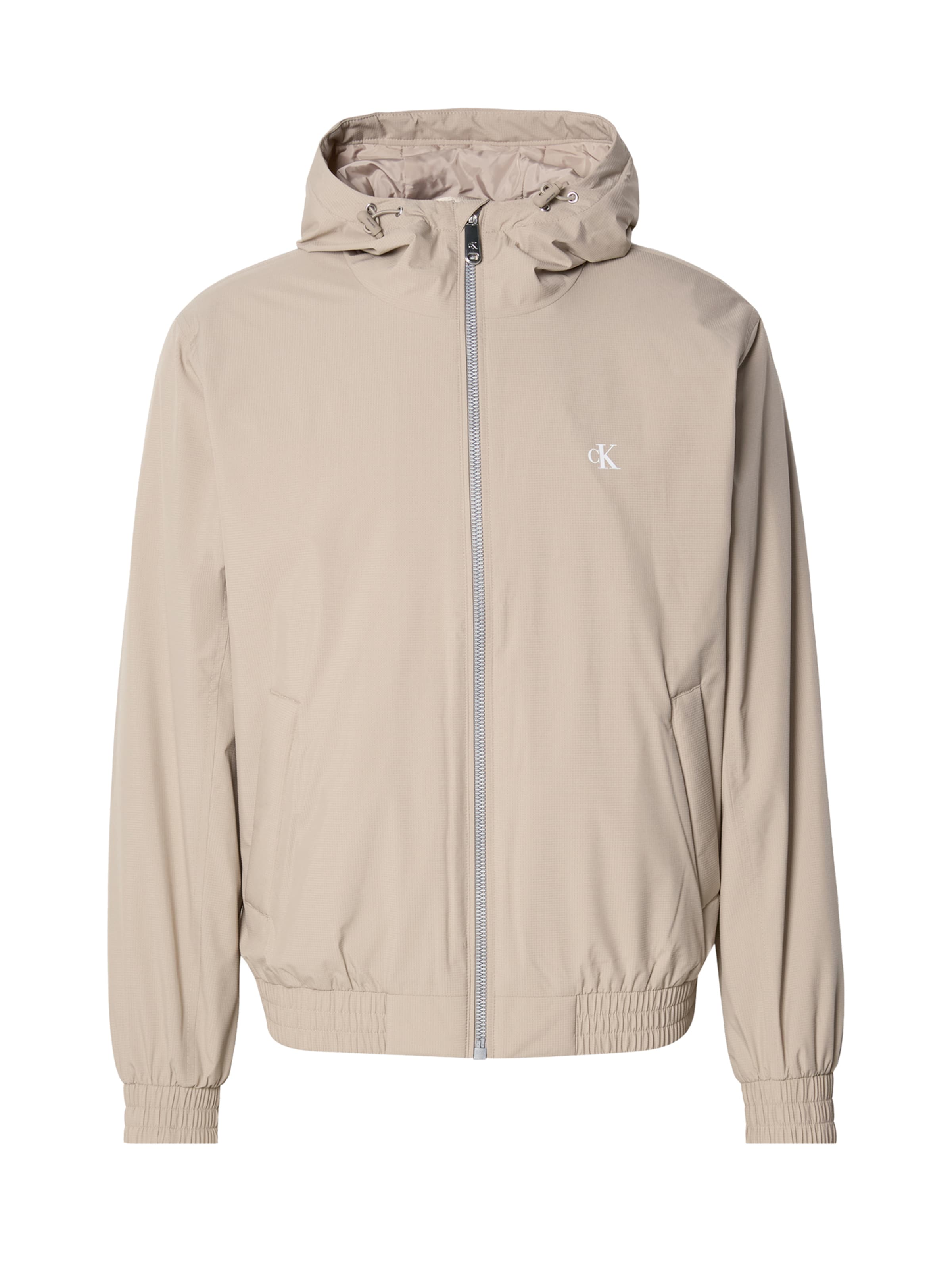 Veste mi-saison Calvin Klein Jeans en marron : devant