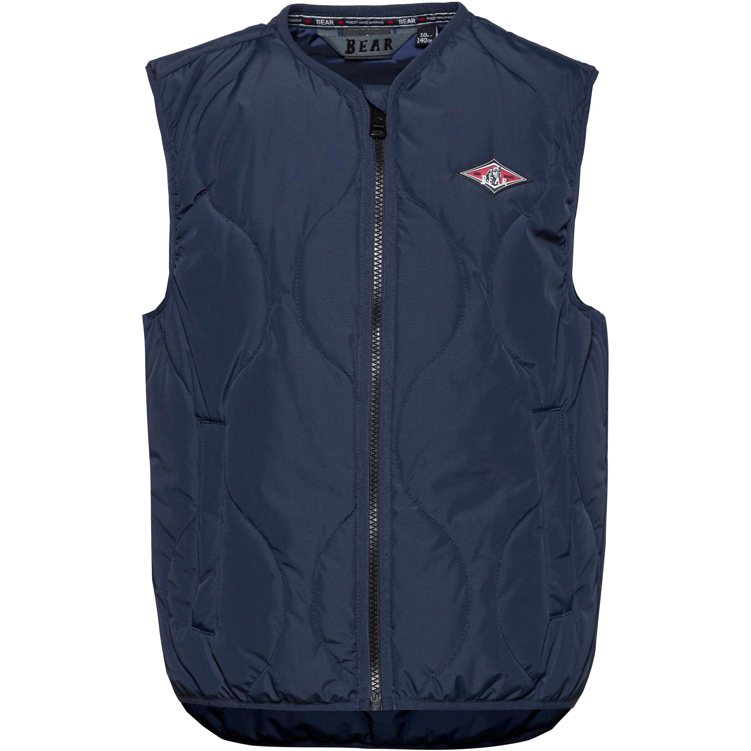 BEAR Vest in Blue: front