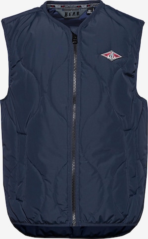 BEAR Vest in Blue: front