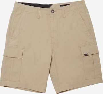 Volcom Loosefit Cargobroek 'March' in Groen: voorkant