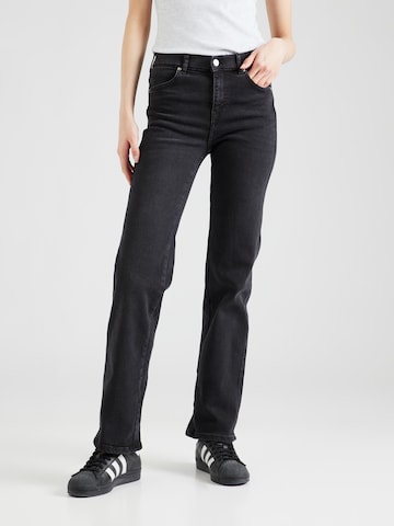 Dr. Denim Regular Jeans 'Lexy' in Zwart: voorkant