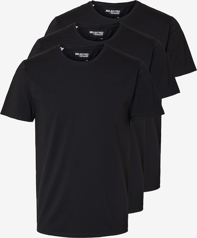 SELECTED T-Shirt 'Roland' en noir, Vue avec produit