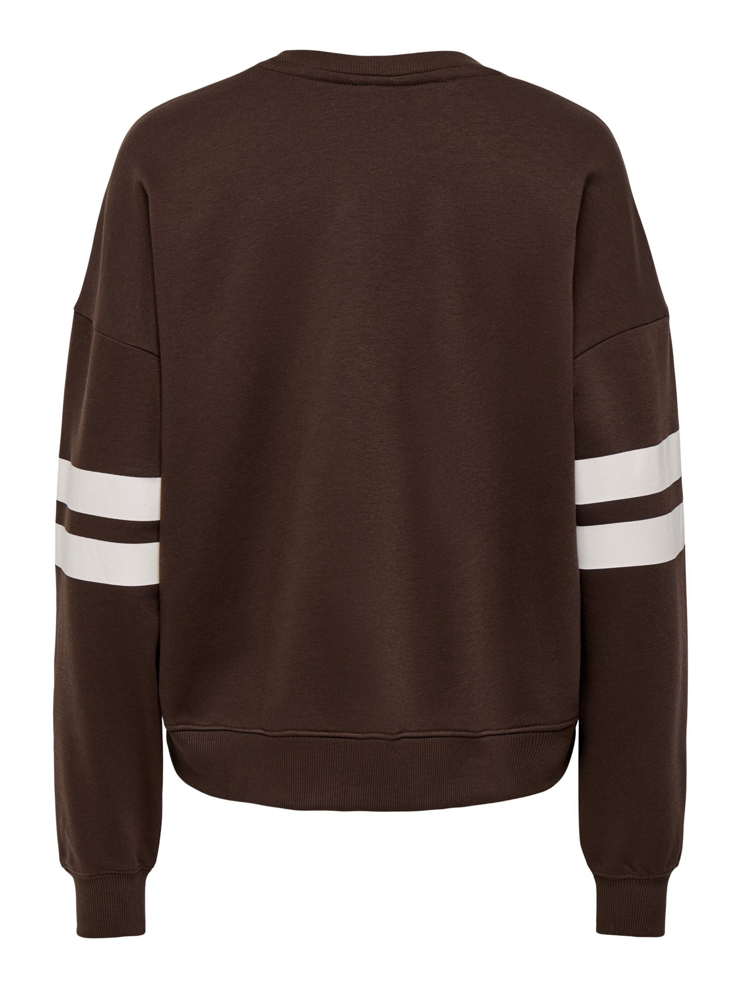 ONLY Sweatshirt 'ONLElla' in Braun