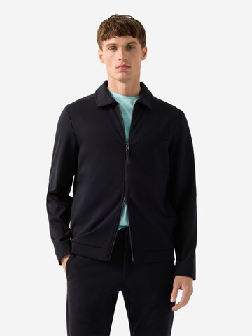 BOGNER Sweatjacke 'Ringo' in Blau: Vorderseite