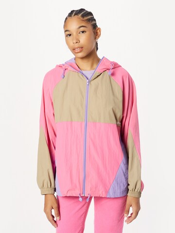 The Jogg Concept Tussenjas 'Flora' in Roze: voorkant