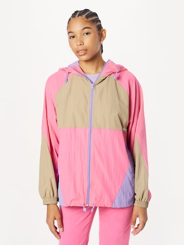 The Jogg Concept Jacke 'FLORA' in Pink: predná strana