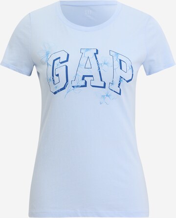 Gap Petite Shirt 'CLSC' in Blue: front