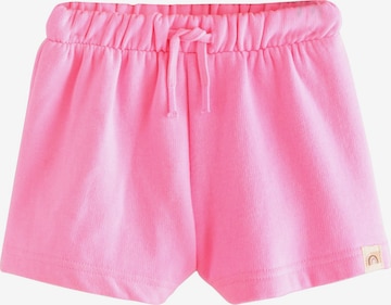 Next Regular Housut värissä vaaleanpunainen: etupuoli