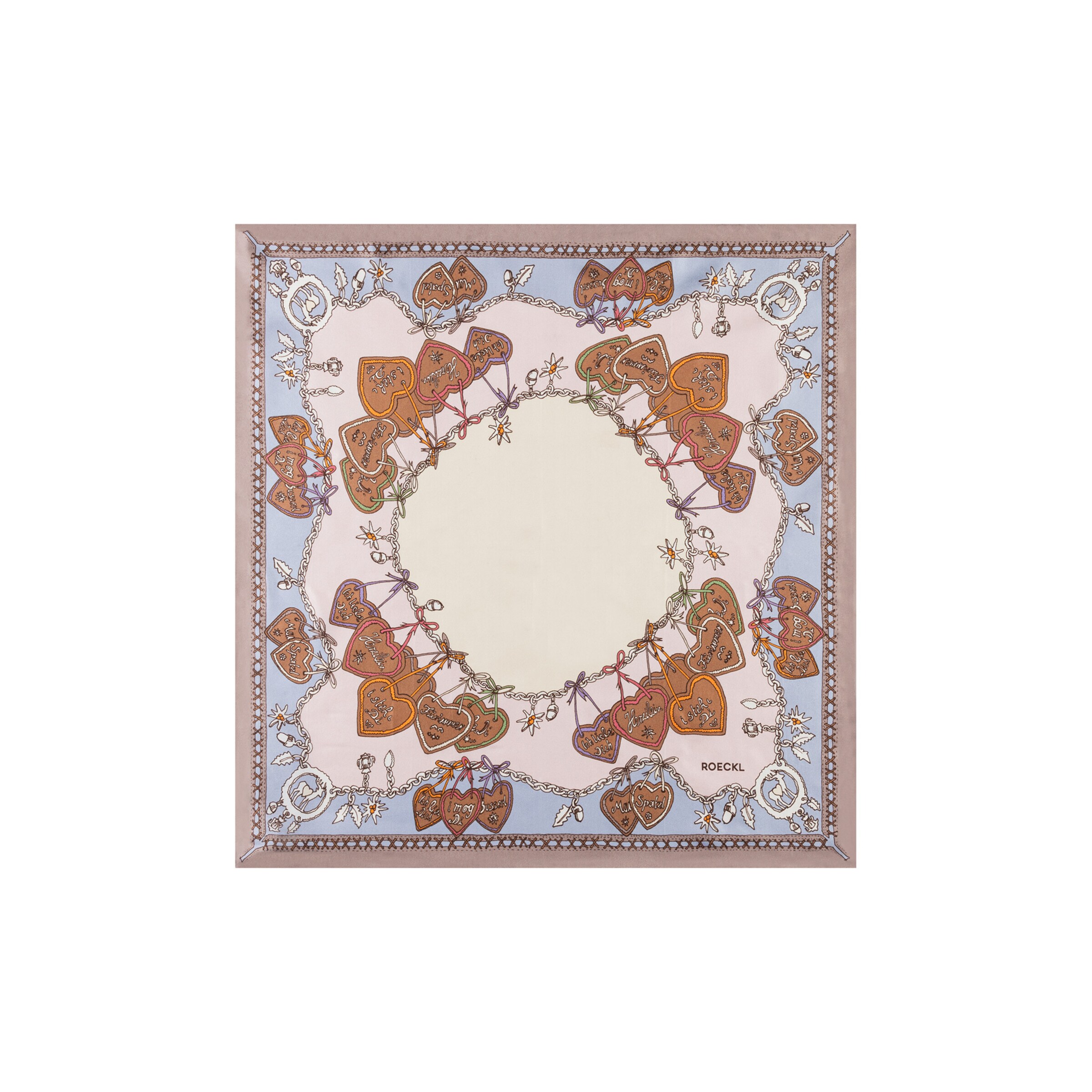 Foulard 'ANNI NICKY' di Roeckl in colori misti: frontale