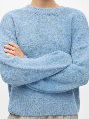 OBJECT Sweater 'OBJSAGGIA' in Blue