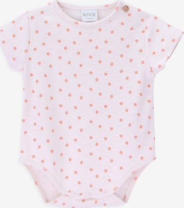 KNOT Romper/Bodysuit 'Carmel' in Pink: front