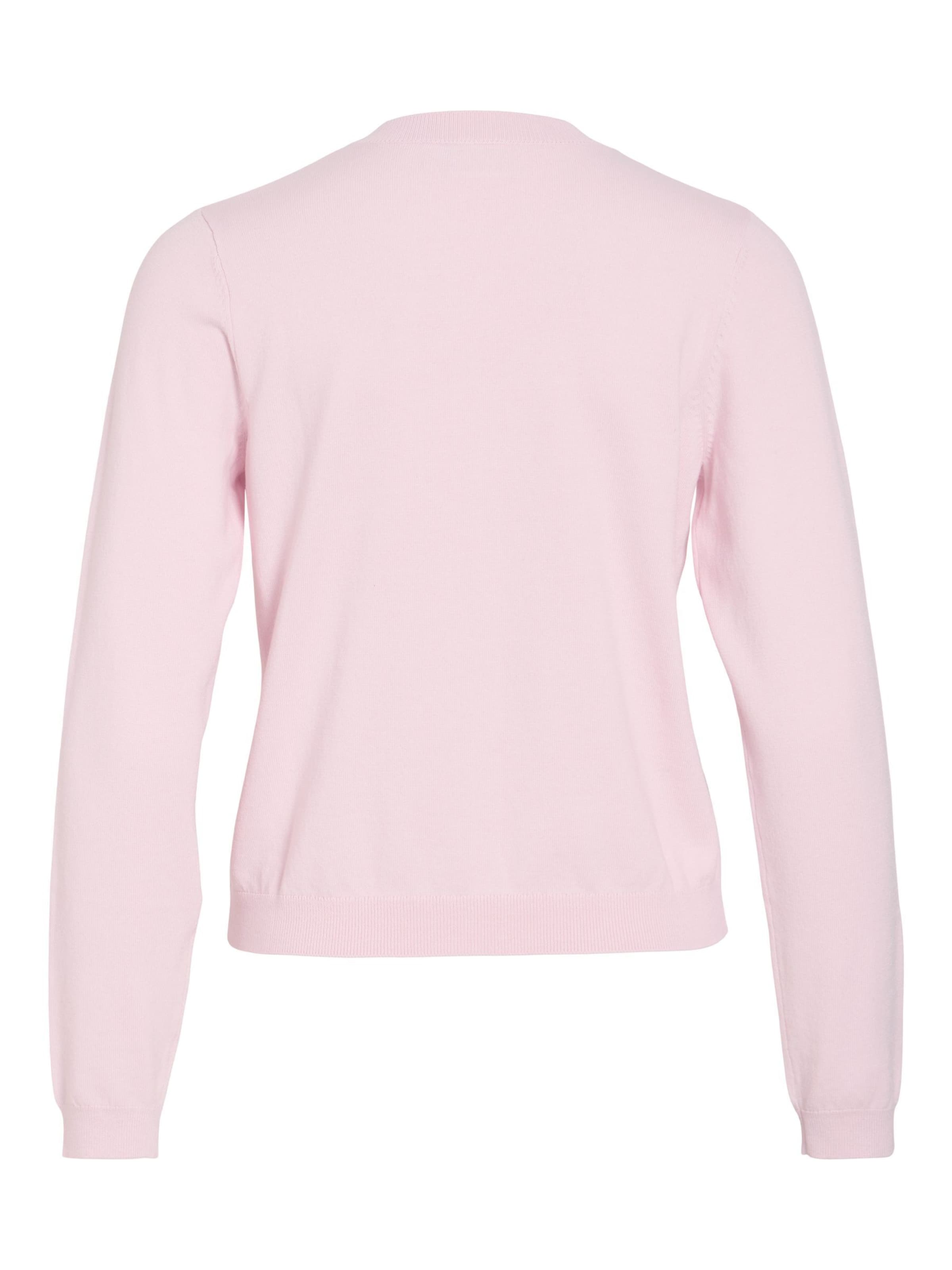 VILA Strickjacke 'VIMalu' in Pink