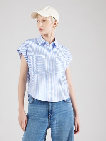 ABOUT YOU Blouse 'Piper' in Blue: front