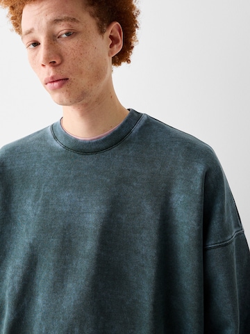 Bershka Sweatshirt in Groen