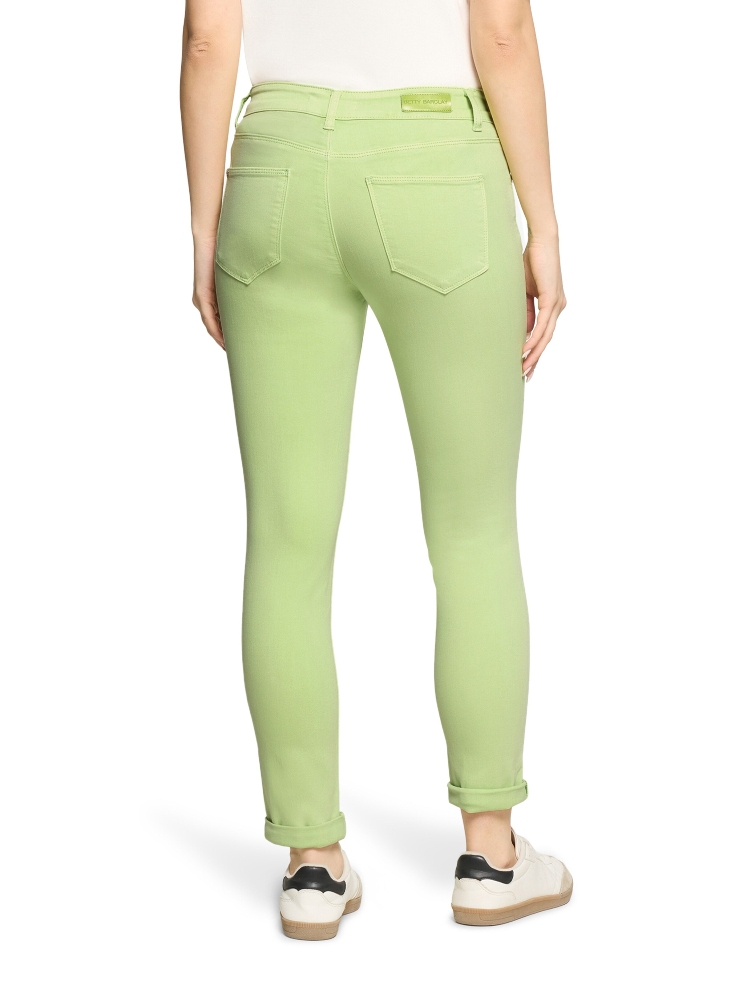 Coupe slim Jean Betty Barclay en vert