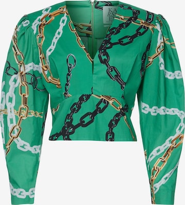 ZOE KARSSEN Shirt 'Gina' in Green: front