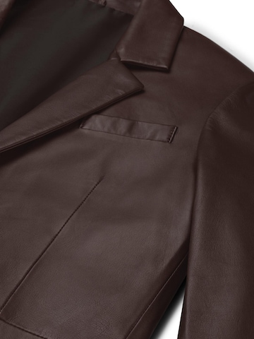 Coupe regular Veste de costume 'HYPE' CYCAS D'OR en marron