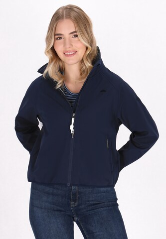 Schmuddelwedda - Chaqueta de entretiempo en azul: frente