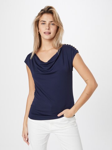 Camicia da donna 'Priyanne' di Lauren Ralph Lauren in blu: frontale