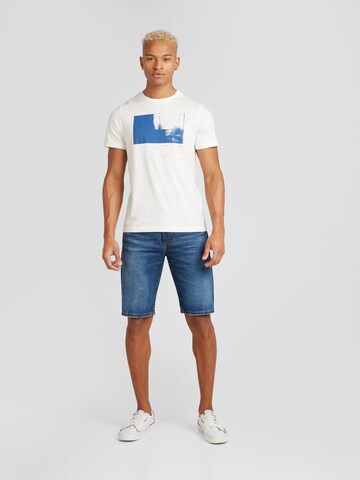 s.Oliver T-shirt i vit