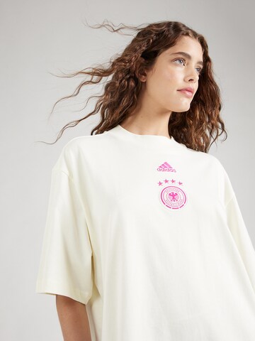 ADIDAS PERFORMANCE Funktionsbluse 'DFB' i beige