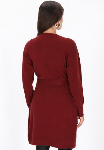 faina - Cárdigan en rojo