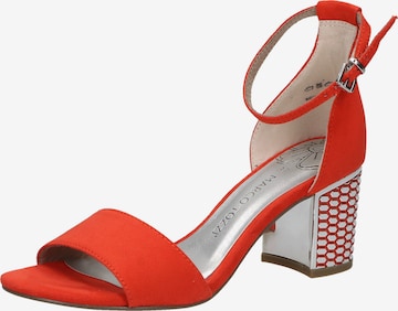 MARCO TOZZI Remienkové sandále - Červená: predná strana
