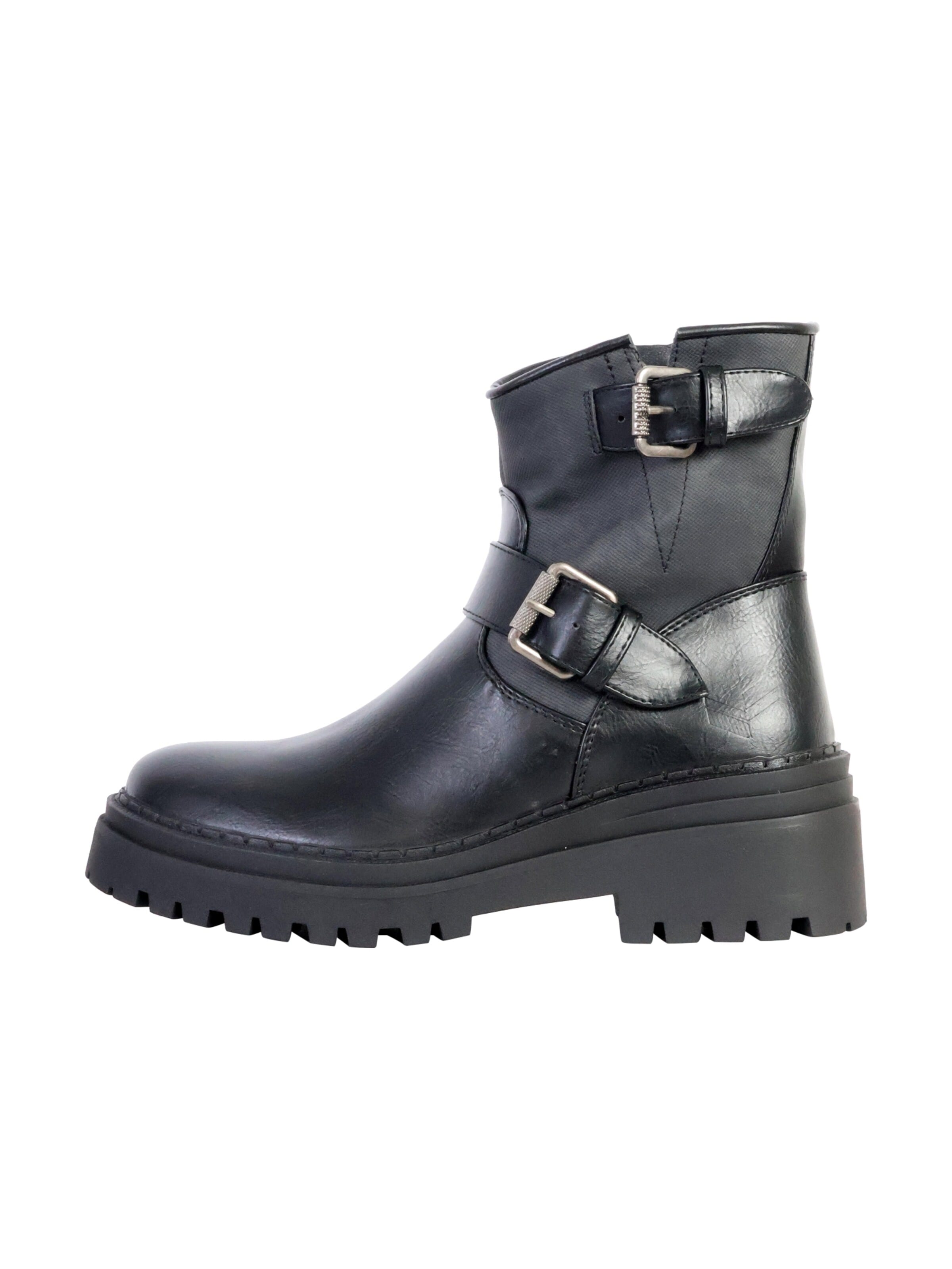 Kaporal Booties in Black: front