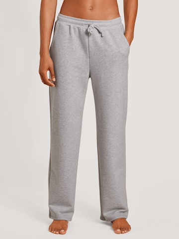 Loosefit Pantalon CALIDA en gris : devant