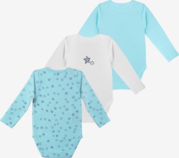 DIM Romper/bodysuit in Blue: front