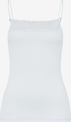 Hanro Top 'Moments' in White: front