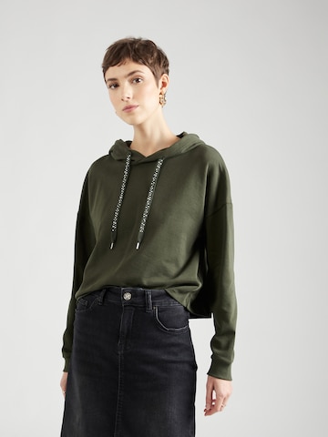 ABOUT YOU Sweatshirt in Green: front
