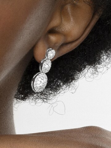 Luxenter - Pendientes 'KATYU' en blanco