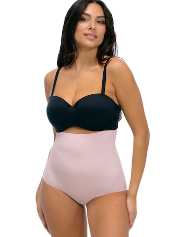 MAGIC Bodyfashion Оформящо бельо тип рокля 'Maxi Sexy' в розово: отпред