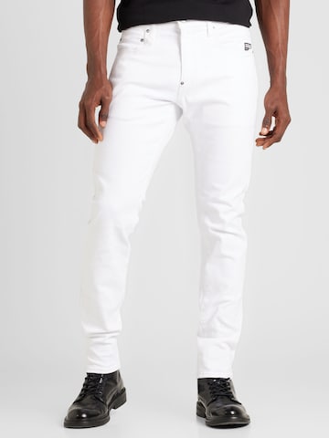G-Star RAW Regular Jeans in Wit: voorkant