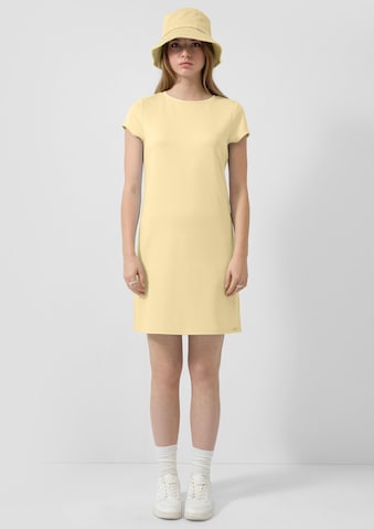 QS Kleid in Gelb: Vorderseite