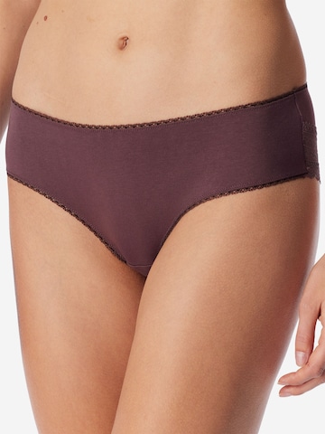 SCHIESSER Slip ' Modern Multi ' in Rood: voorkant