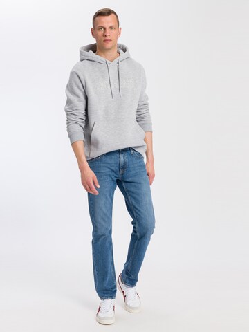Cross Jeans Sweatshirt in Grau