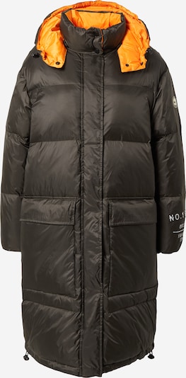 No. 1 Como Mantel 'VICKI' in hellorange / schwarz / weiß, Produktansicht