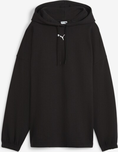 PUMA Sportief sweatshirt 'Dare To' in de kleur Zwart / Wit, Productweergave