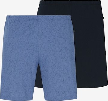 Charles Colby Pyjamabroek in Blauw: voorkant