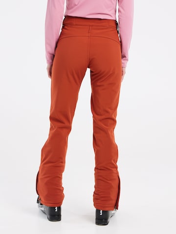 PROTEST Slim fit Workout Pants 'LOLE' in Red