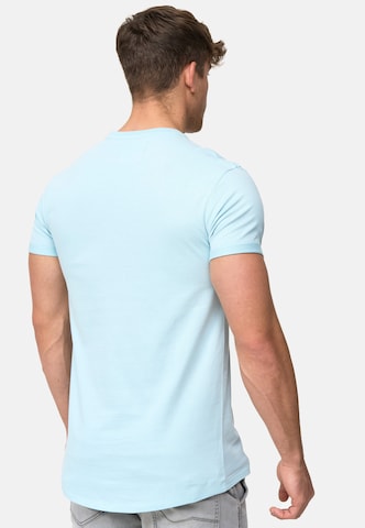 T-Shirt 'Kloge ' INDICODE JEANS en bleu