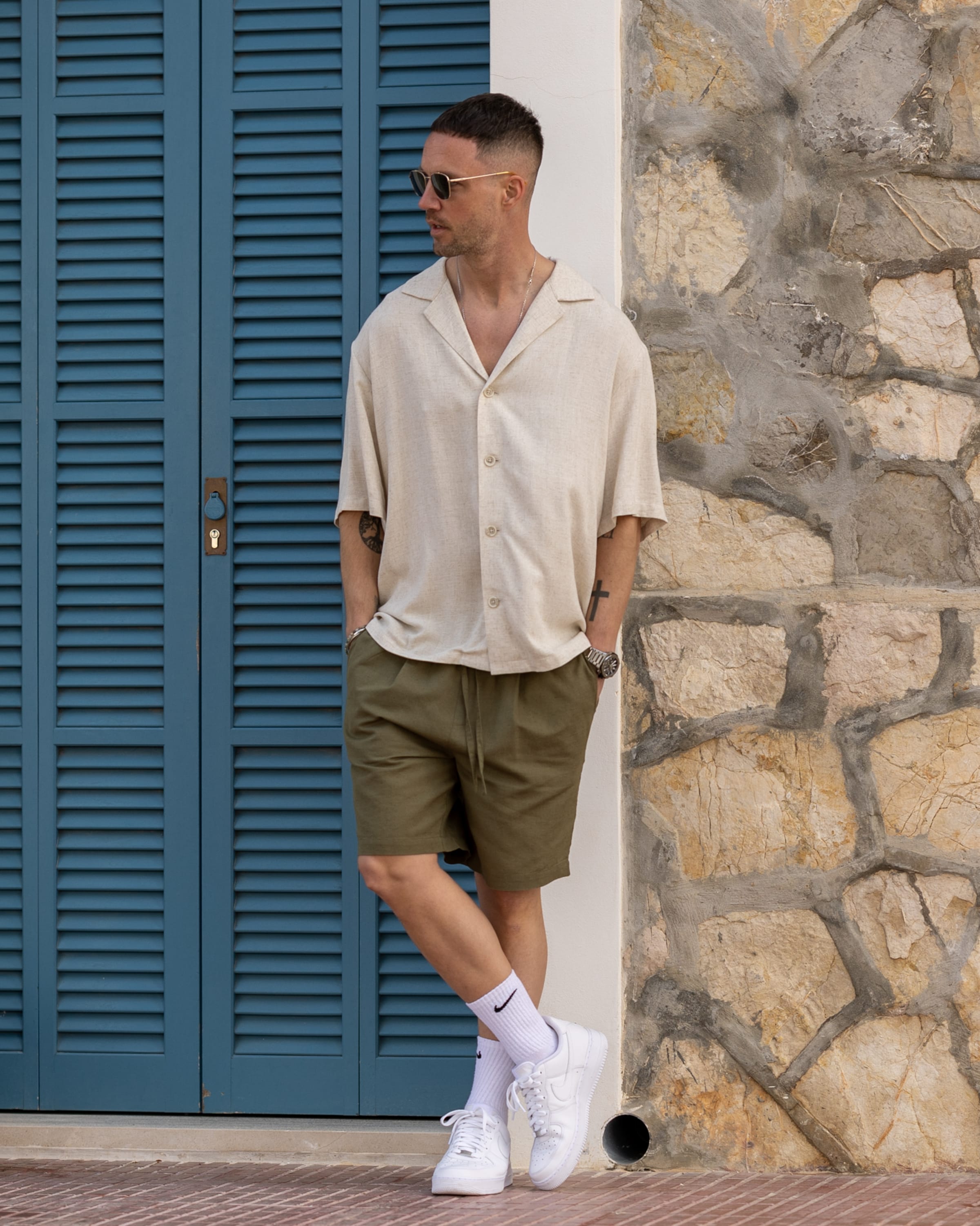 DAN FOX APPAREL Regular Pants Mustafa in Khaki ABOUT YOU