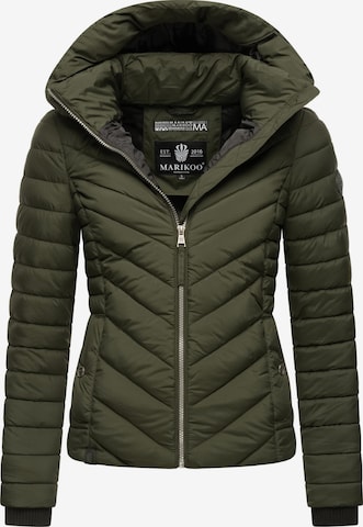 MARIKOO Between-Season Jacket 'Kagomee' in Green